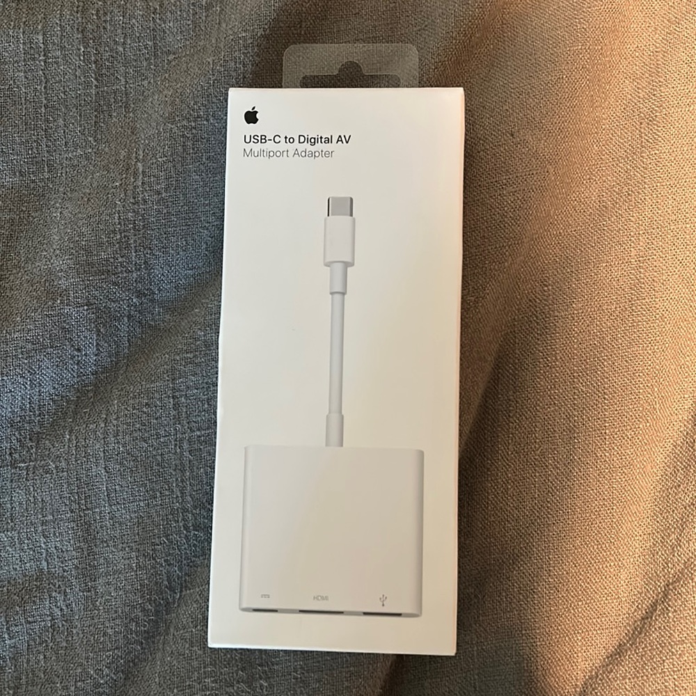 Apple USB-C adapter, brand new.